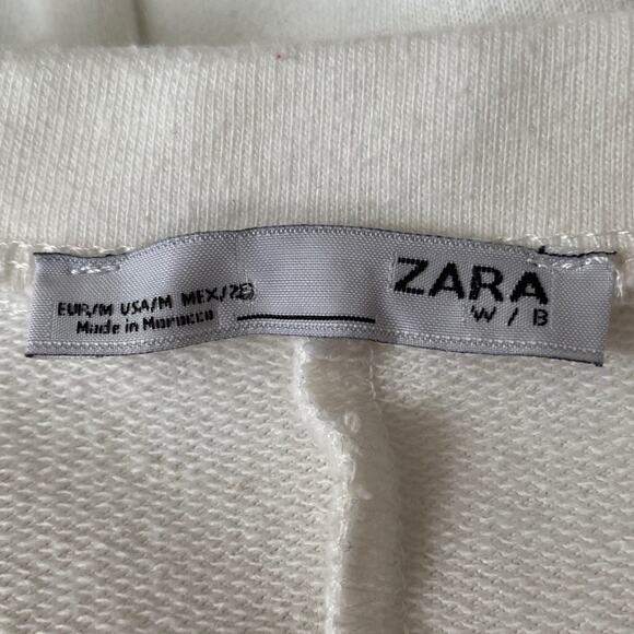 Zara tweed tassel blouse dress sz M Zara Sweater Dress - Picture 7 of 9